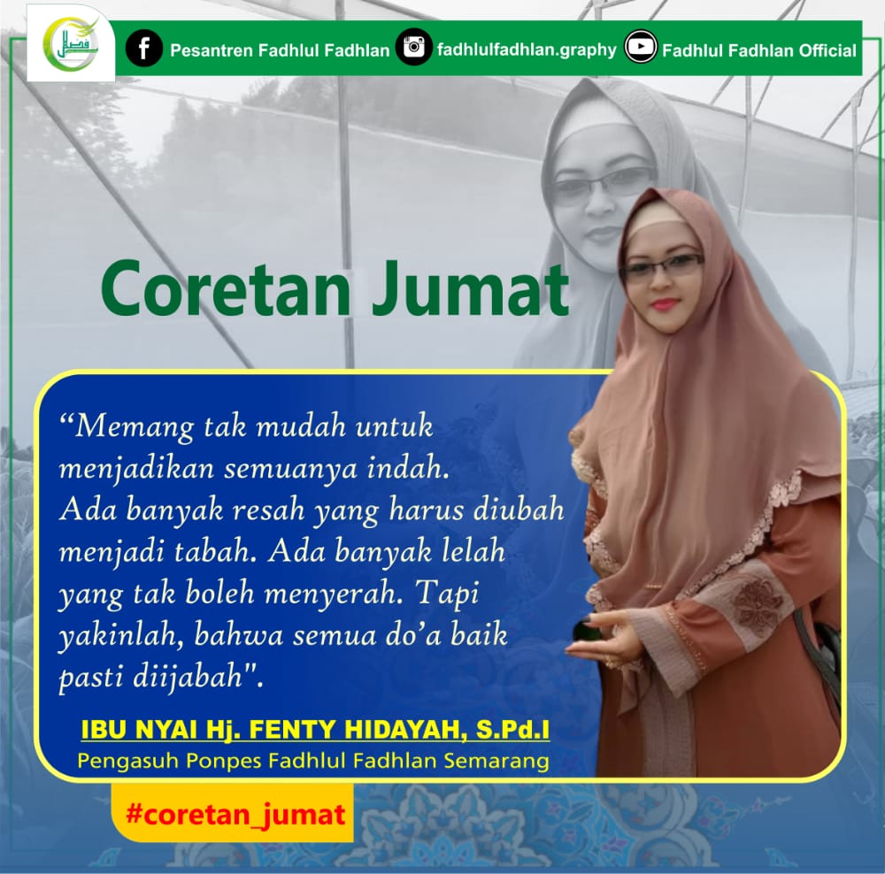 Memang tak mudah untuk menjadikan semuanya indah