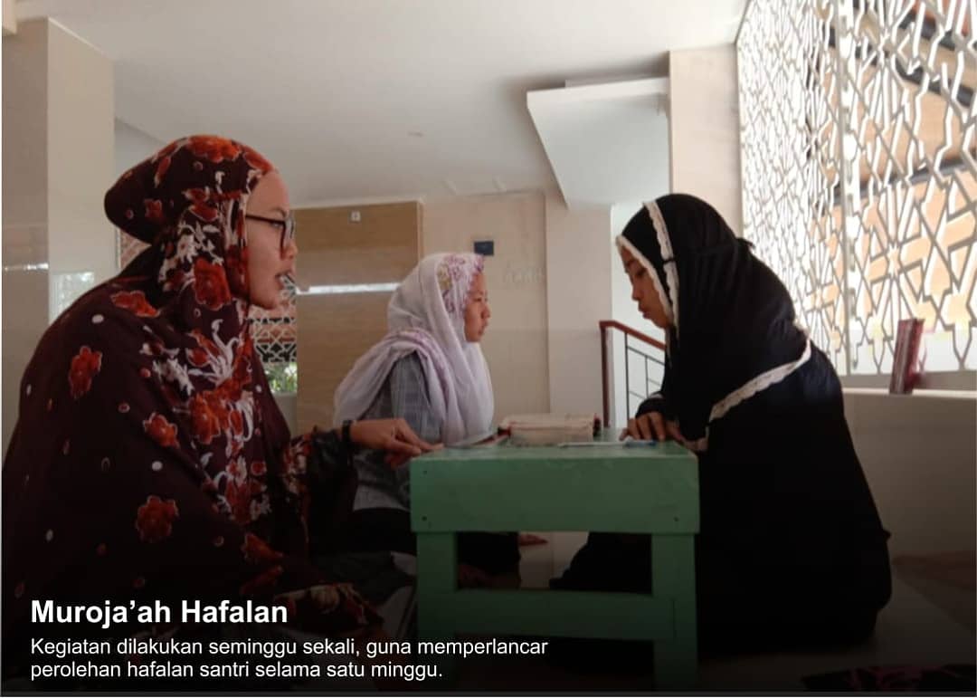 Kelas tajwid dan Muroja'ah hafalan