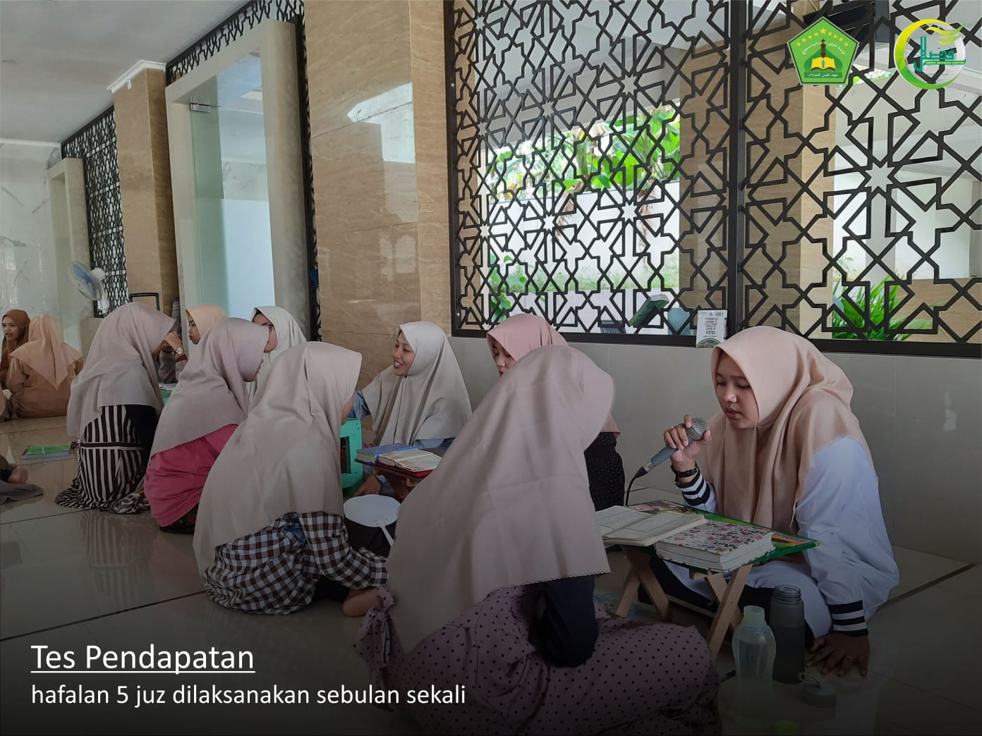 Tes Pendapatan Hafalan Santri