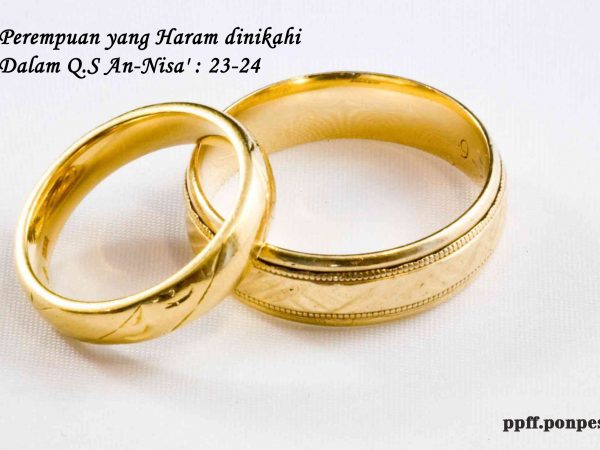Perempuan yang Haram dinikahi Dalam Q.S An-Nisa' : 23-24