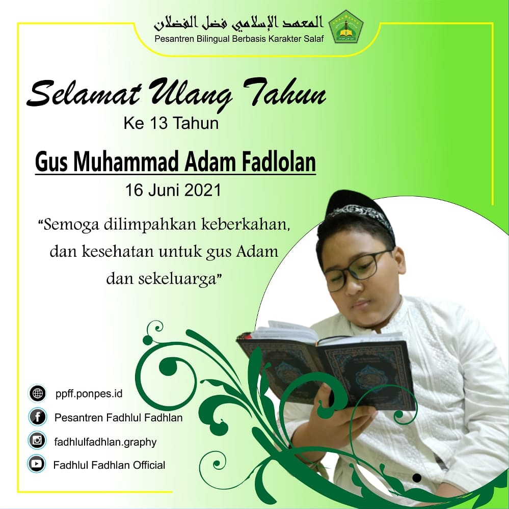 Milad Sa'id Gus Muhammad Adam Fadlolan