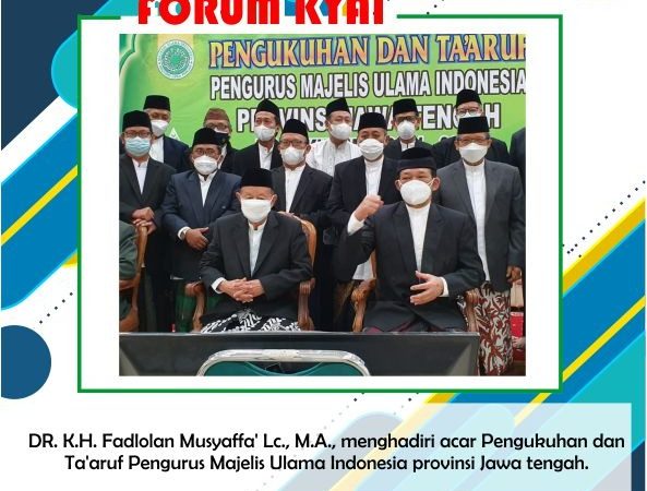 Pengukuhan dan Ta'aruf Pengurus Majelis Ulama Indonesia Provinsi Jawa Tengah Masa Khidmah 2021-2026