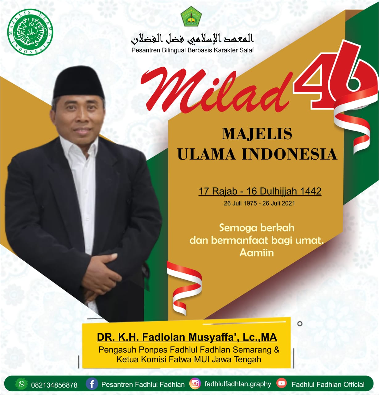 Milad MUI (Majelis Ulama Indonesia) Ke-46