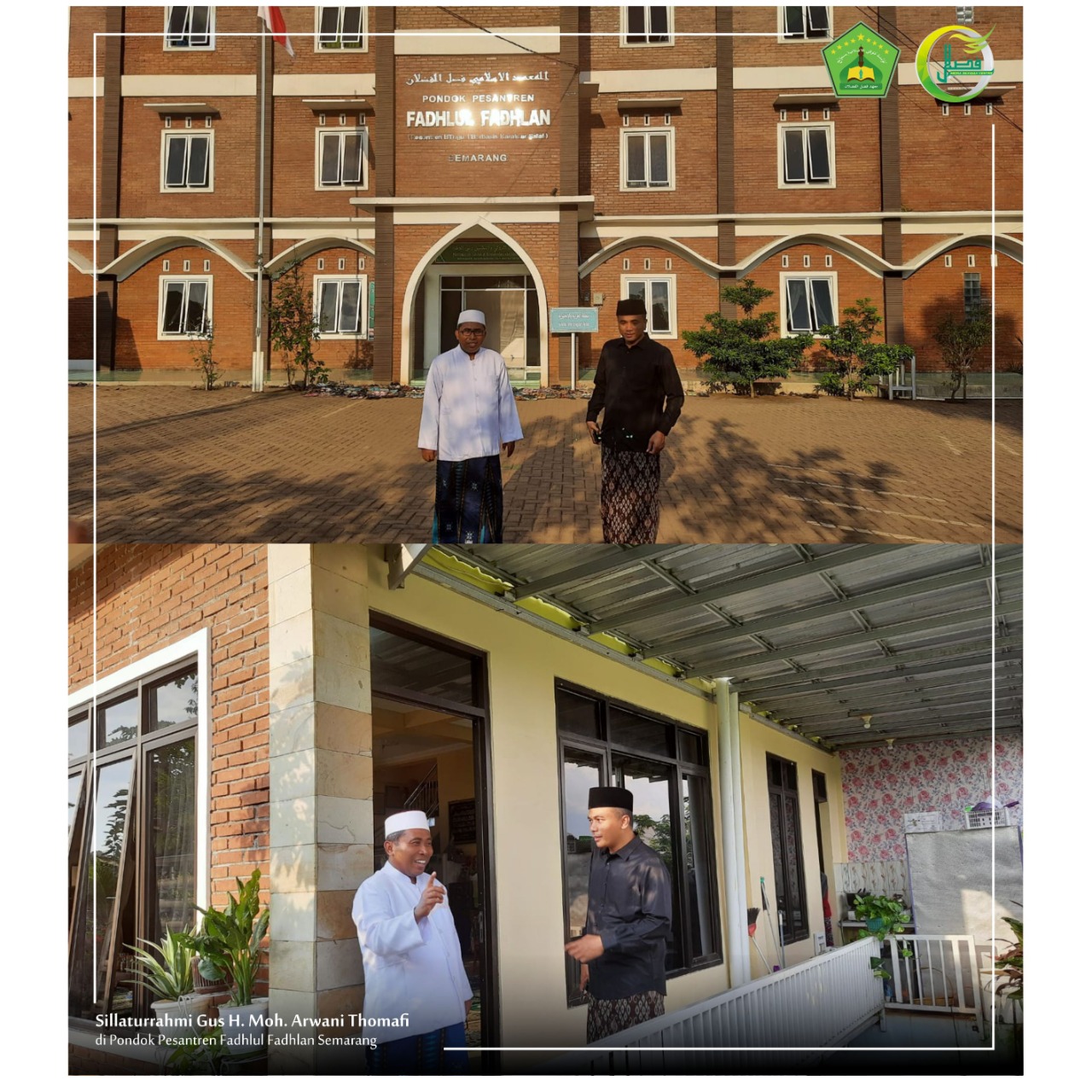 Gus H. Moh Arwani Thomafi, Aggota MPR/DPR RI, Ketua Komisi V/Fraksi PPP bersama rombongan sowan ke Pondok Pesantren Fadhlul Fadhlan "Pesantren Bilingual Berbasis Karakter Salaf Semarang" Gus H. Moh Arwani Thomafi, Aggota MPR/DPR RI, Ketua Komisi V/Fraksi PPP bersama rombongan sowan ke Pondok Pesantren Fadhlul Fadhlan "Pesantren Bilingual Berbasis Karakter Salaf Semarang"