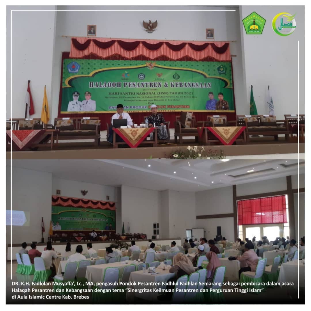 Sinergitas Keilmuan Pesantren dan Perguruan Tinggi Islam