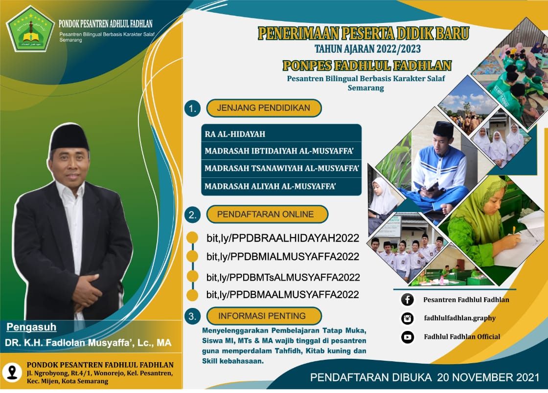 Penerimaan Peserta Didik baru 2022/2023