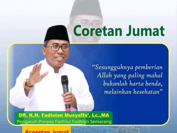 Sesungguhnya Pemberian Allah yang paling Mahal Bukanlah Harta Benda, Melainkan Kesehatan