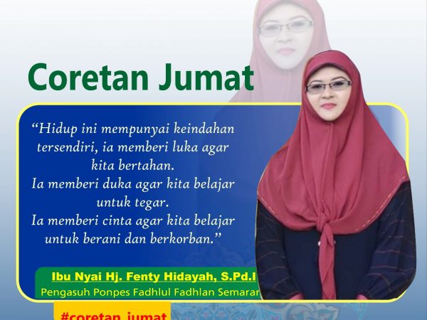 Hidup ini Mempunyai Keindahan Tersendiri, Ia Memberi Luka Agar Kita Bertahan. Ia Memberi Duka Agar Kita Belajar Untuk Tegar. Ia Memberi Cinta Agar Kita Belajar Untuk Berani dan Berkorban