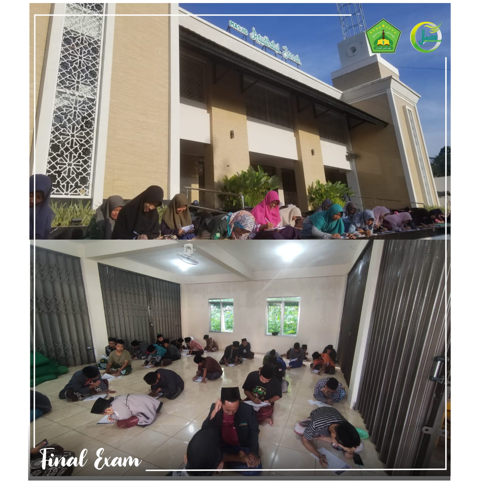 Ujian Serentak Santri Pondok Pesantren Fadhlul Fadhlan Pondok (Pesantren Bilingual Berbasis Karakter Salaf) Semarang Sebelum Liburan