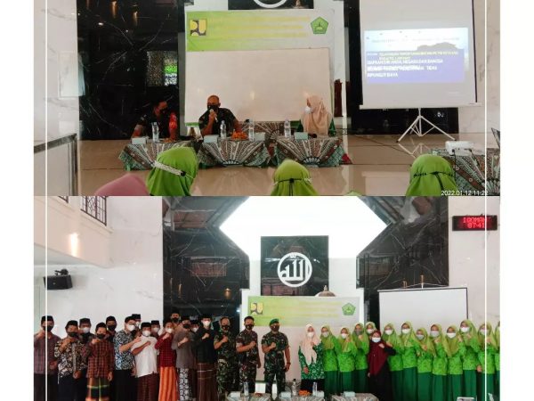 Siswa-siswi MA Al-Musyaffa' Ikuti Sosialisasi tentang Bagaimana Cara Mendaftar Menjadi TNI Jalur Santr
