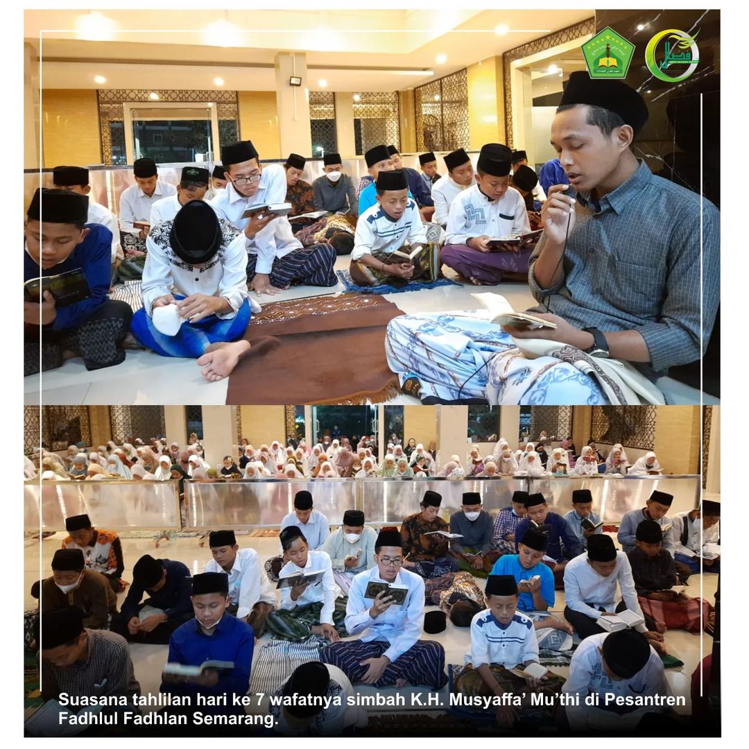 Tujuh Hari Wafatnya Simbah K.H. Musyaffa' Mu'thi, Santri PPFF Gelar Khotmil Qur'an dan Tahlil
