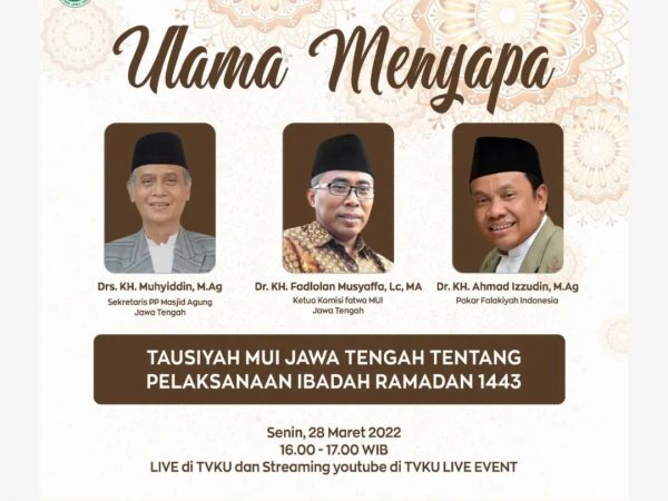 Begini Tanggapan Ketua Fatwa MUI Jateng Dengan Tradisi Dugderan Dalam Rangka Menyambut Ramadhan