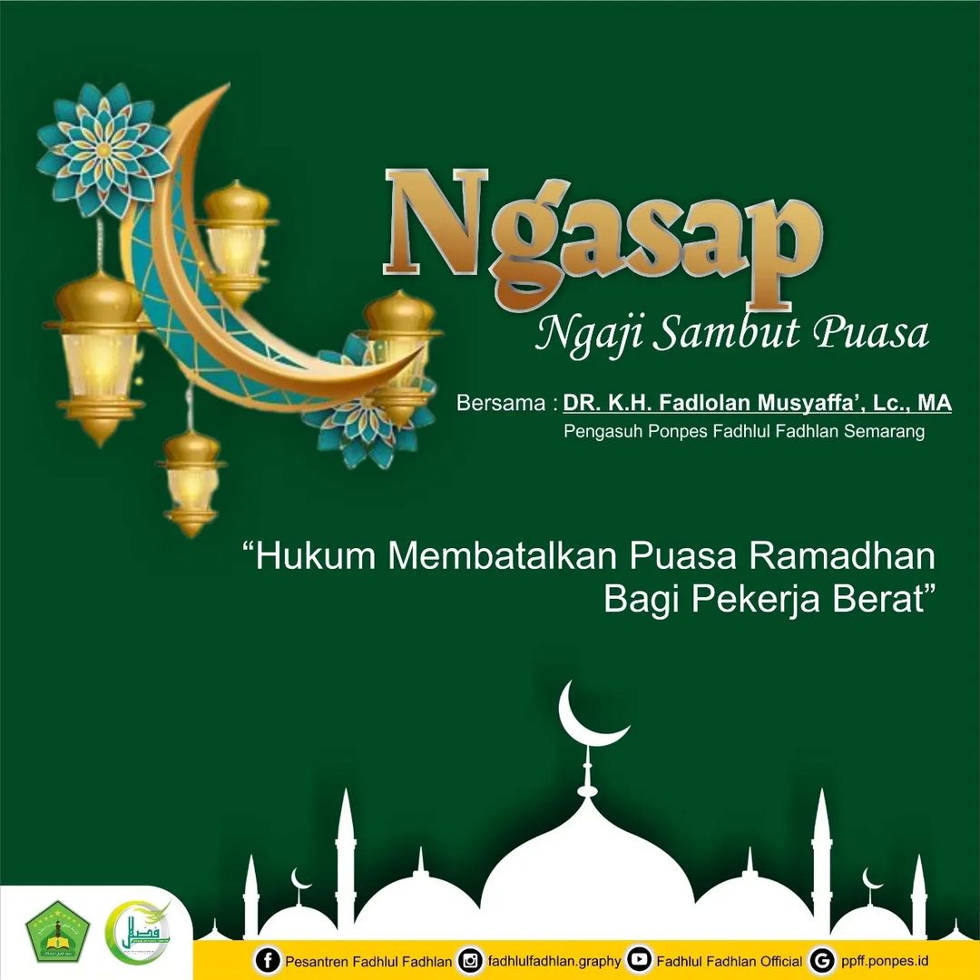 Bagaimanakah Hukum Membatalkan Puasa Ramadhan Bagi Para Pekerja Berat?