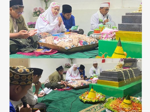 Sambut Ramadhan Santri Pondok Pesantren Fadhlul Fadhlan Lantunkan Maulid Burdah