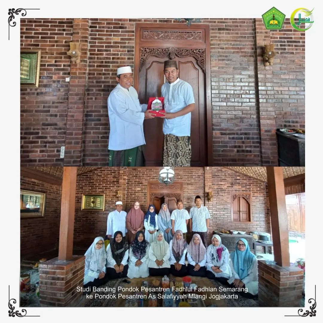 Studi Banding Pondok Pesantren Fadhlul Fadhlan Semarang ke Pondok Pesantren As-Salafiyyah Mlangi Jogjakarta