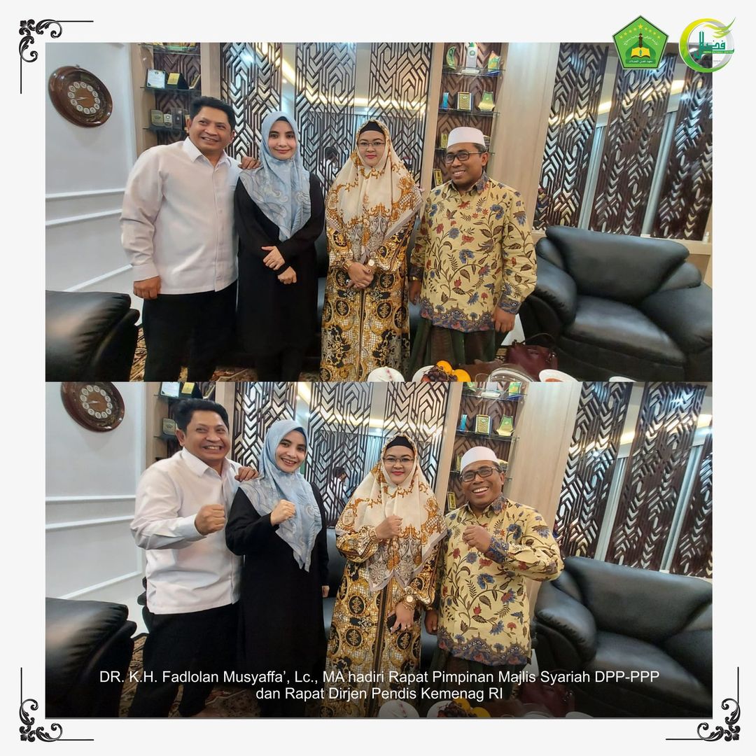 Hadiri Rapat Pimpinan Majelis Syariah DPP-PPP dengan Ketua Umum dan Sekjen DPP-PPP untuk KIB 2024