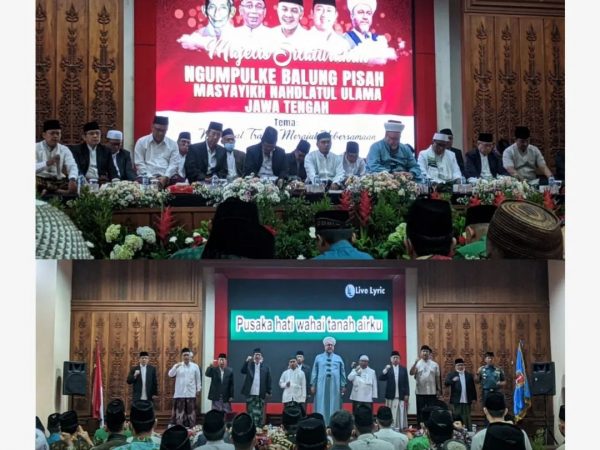 Halal bi halal Balung Pisah Silaturrahmi Masyayikh Nahdlatul Ulama Jawa Tengah