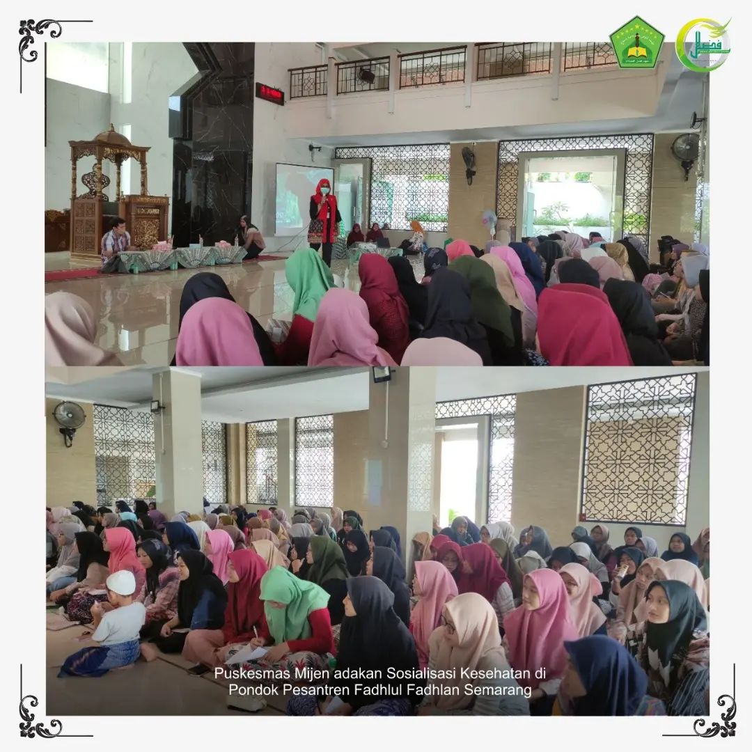 Puskesmas Mijen Adakan Sosoalisasi Kesehatan Bersama Pondok Pesantren Fadhlul Fadhlan Semarang