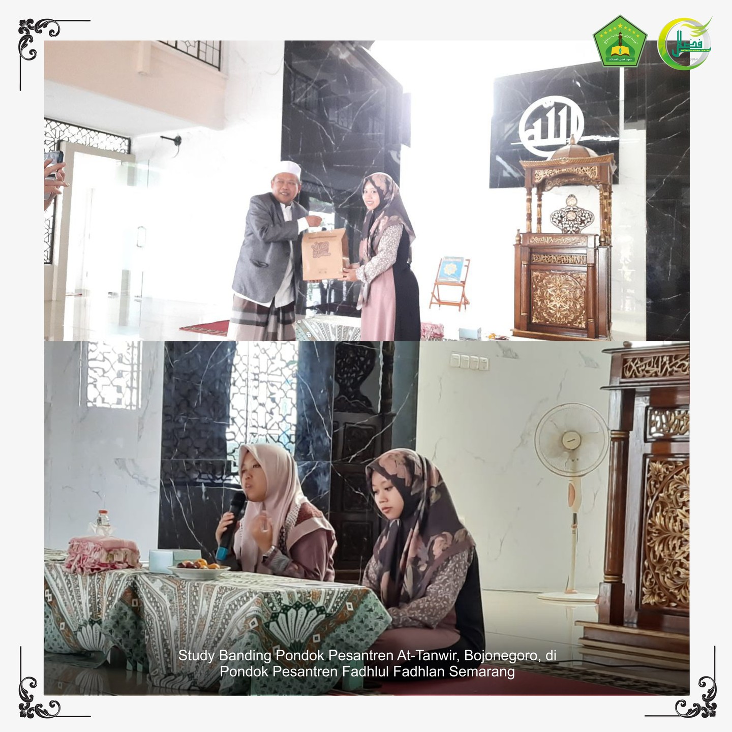 Pondok Pesantren Fadhlul Fadhlan Menjadi Tempat Study Banding Dari PP. At-Tanwir, Bojonegoro