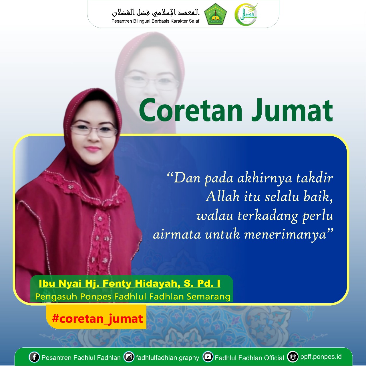 Hidup itu bukanlah lomba lari, melainkan lomba berbagi. Yang paling berharga bukanlah seberapa cepat kamu bisa mewujudkan mimpi. Namun seberapa banyak manfaat yang bisa kamu berikan ke orang lain saat mimpi tersebut akhirnya terwujud Hidup itu bukanlah lomba lari, melainkan lomba berbagi. Yang paling berharga bukanlah seberapa cepat kamu bisa mewujudkan mimpi. Namun seberapa banyak manfaat yang bisa kamu berikan ke orang lain saat mimpi tersebut akhirnya terwujud