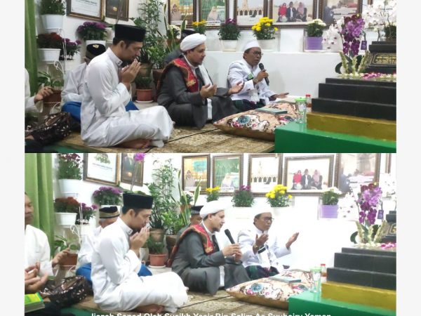 Ijazah Sanad Oleh Syekh Yasir Bin Salim As Syuhairy Yaman Kepada Santri Pondok Pesantren Fadhlul Fadhlan