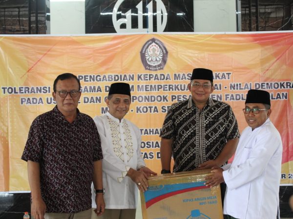 Sosialisasi Toleransi Beragama Kedua kalinya Oleh Dosen FISIP UNDIP