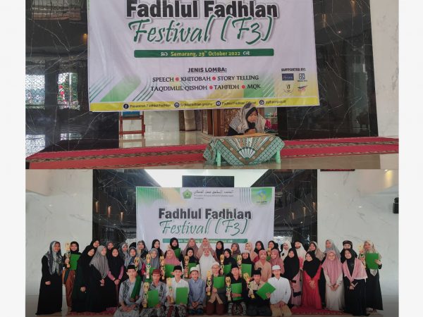 PUNCAK ACARA FADHLUL FADHLAN FESTIVAL (F3)