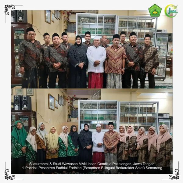 Tingkatkan  Wawasan  Tenaga Kependidikan Madrasah, Pesantren Fadhlul Fadhlan  Menjadi Tujuan Studi Wawasan Lembaga Pendidikan Pulau Jawa