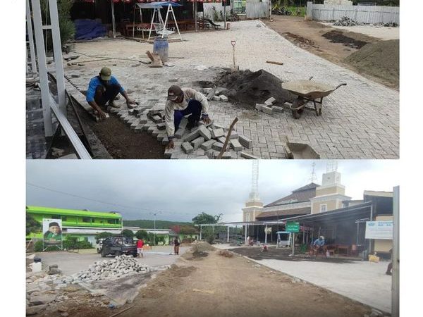 Perkembangan Pembangunan Gedung 2 MTs Al-Musyaffa' Pondok Pesantren Fadhlul Fadhlan (PPFF) Semarang.