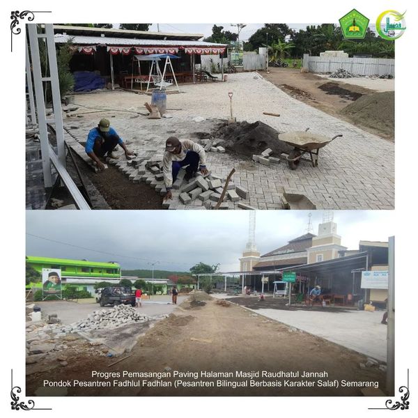 Perkembangan Pembangunan Gedung 2 MTs Al-Musyaffa' Pondok Pesantren Fadhlul Fadhlan (PPFF) Semarang. Perkembangan Pembangunan Gedung 2 MTs Al-Musyaffa' Pondok Pesantren Fadhlul Fadhlan (PPFF) Semarang.