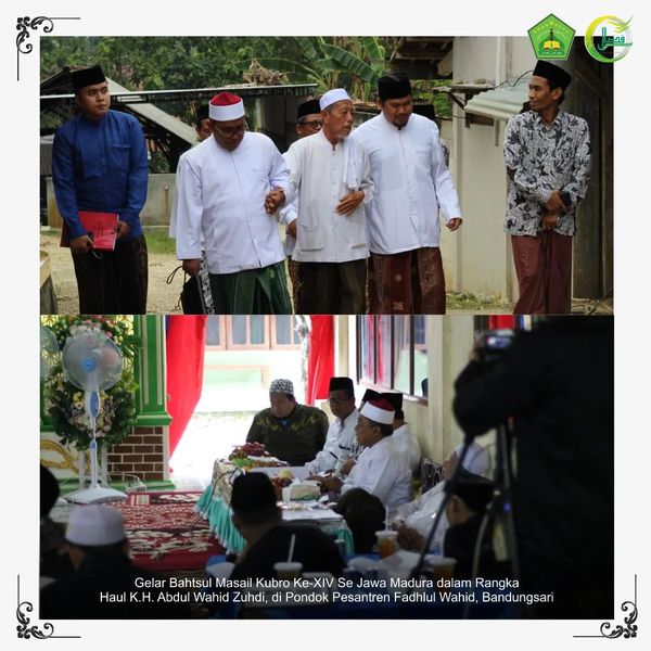 Gelar Bahtsul Masail kubro dalam Rangka Haul KH Abdul wahid Zuhdi, Bandungsari