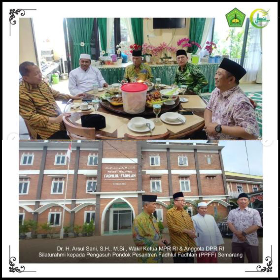 Wakil Ketua MPR Dr H Arsul Sani SH MSi Berkunjung Ke Pesantren Fadhlul Fadhlan