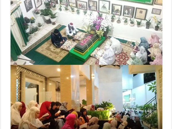 Sambut Haul Akbar Masyayikh dan Wisuda Tahfizh 6 Bulan ke-2, Ratusan Santri Lantunkan Maulid Burdah