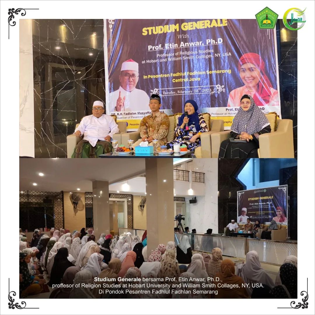 Prof. Etin Anwar, Ph.D., Berikan 5 Teori Meraih Sukses Kepada Santri Pondok Pesantren Fadhlul Fadhlan Semarang. Prof. Etin Anwar, Ph.D., Berikan 5 Teori Meraih Sukses Kepada Santri Pondok Pesantren Fadhlul Fadhlan Semarang.
