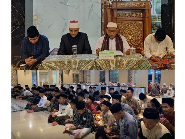 Hidupkan Malam Nisfu Sya'ban, Pengasuh Pondok Pesantren Fadhlul Fadhlan Ajak Ribuan Santri dan Jama'ah pengajian Lakukan Amalan-Amalan Nisfu Sya'ban
