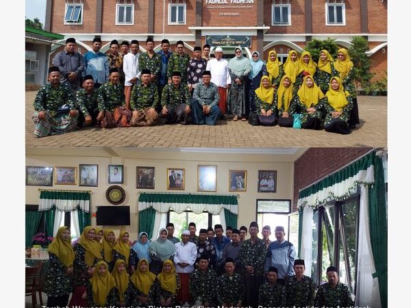 Tambah Wawasan Kemajuan Sistem Pendidikan Madrasah, Segenap Asatidz dan Asatidzah Madrasah Nadlotusy Syubban Grobogan, Sowan Ke Ndalem Pengasuh Pondok Pesantren Fadhlul Fadhlan Semarang