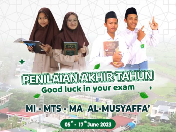 Santri Madrasah Al-Musyaffa' Laksanakan Ujian Penilaian Akhir Tahun (PAT)