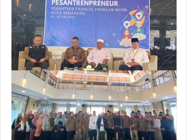 Pelatihan Pesantrenpreneur Oleh Kemenparekraf RI Di Pondok Pesantren Fadhlul Fadhlan (Pesantren Bilingual Berbasis Karakter Salaf) Semarang