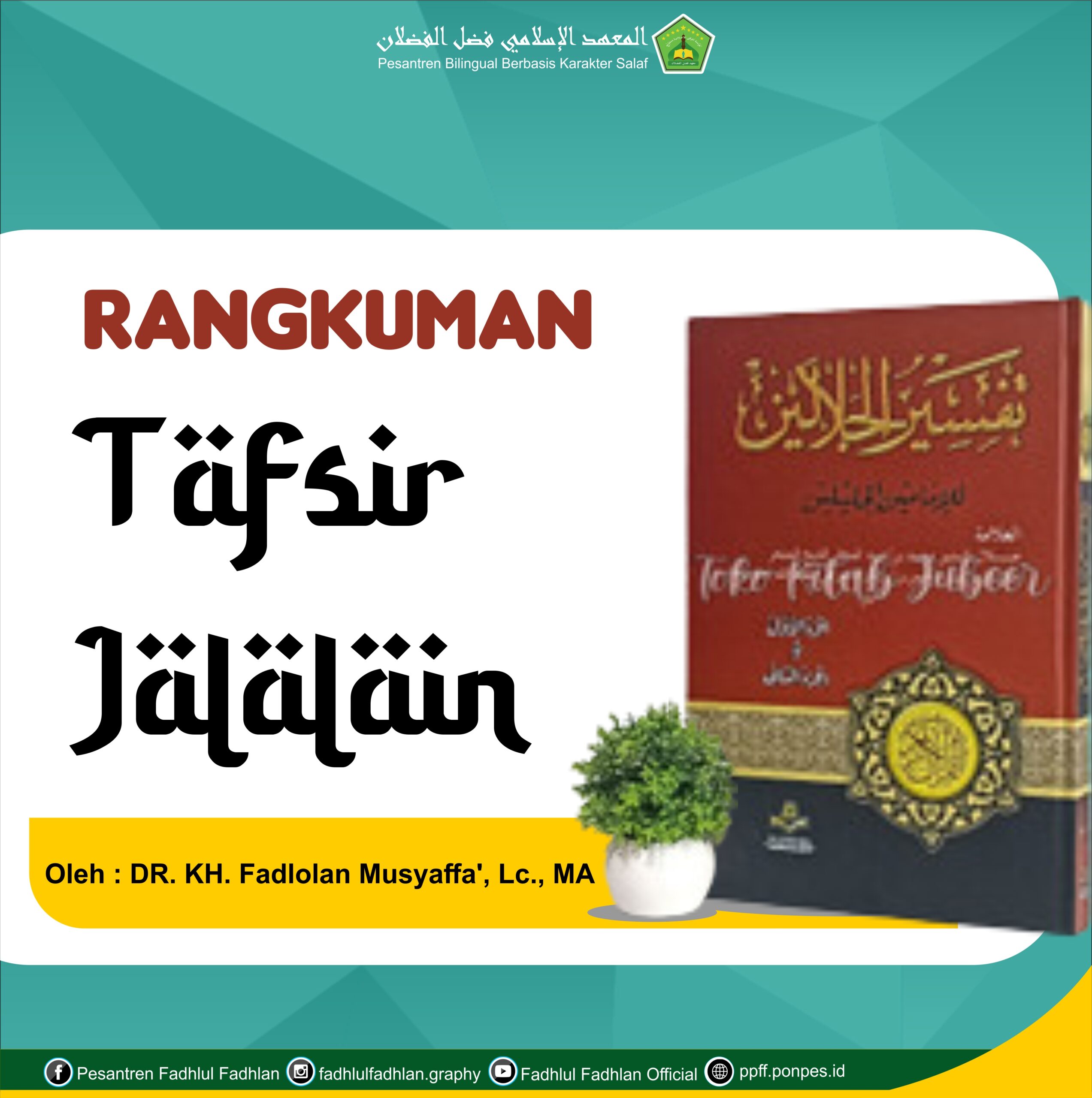 Rangkuman Ngaji Tafsir Jalalain Surat Al An'am: 130-134