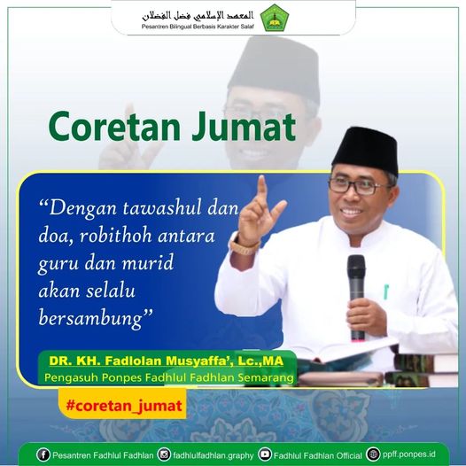 Dengan Tawashul dan Doa, Robithoh Antara Guru dan Murid Akan Selalu Bersambung" - Baba