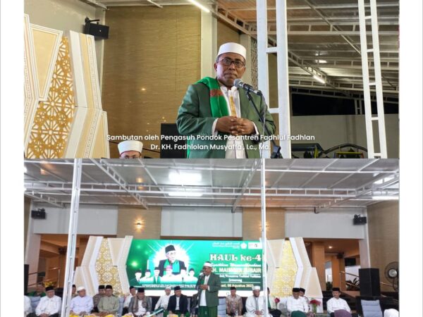 Peringati Haul ke-4 KH. Maimoen Zubair, Ribuan Jamaah, Tokoh Agama dan Tokoh Publik Hadiri Ponpes Fadhlul Fadhlan