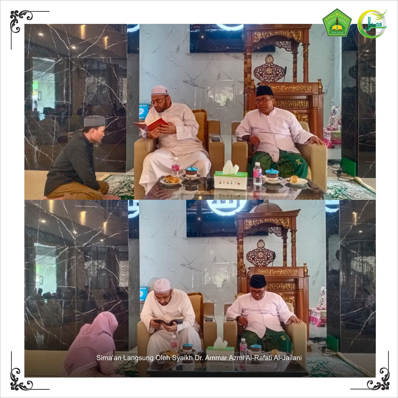 Syeikh Dr. Ammar Al-Rafati Al-Jailani Imam Besar Masjid Aqsa Palestina, Berikan Teori Menghafal Cepat Kepada Santri Tahfidh Program 6 Bulan di Pondok Pesantren Fadhlul Fadhlan Semarang