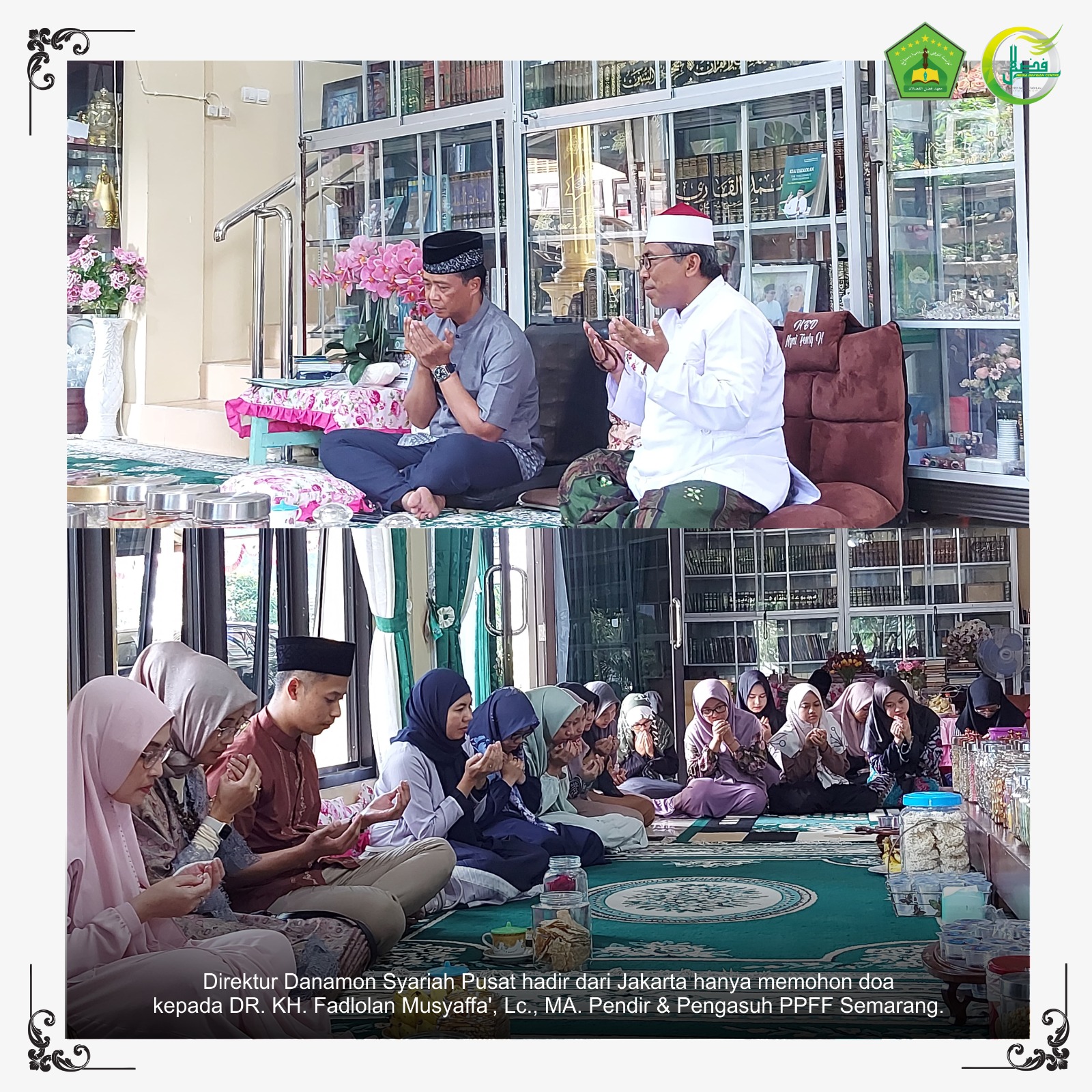Selalu Ada Tamu Sowan Pengasuh Pondok Pesantren Fadhlul Fadhlan Dari Yang Biasa Sampai Yang Unik