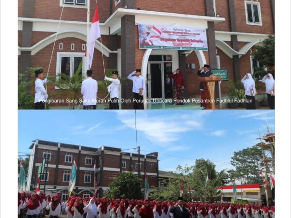 Peringati HUT RI Ke-78 Pondok Pesantren Fadhlul Fadhlan Gelar Acara Khotmil Quran, Mujahadah, Doa Untuk Para Pahlawan Kemrdekaan, Keselamatan Bangsa, Upacara Pengibaran Sang Saka Merah Putih