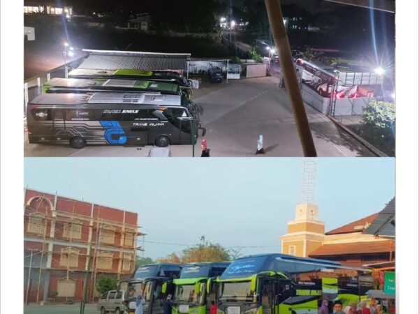 Breaking News! Bertawasul Kepada Auliya' Tanah Jawa, Santri PPFF Berangkatkan 14 Bus Ziarah Auliya' Jateng-Jatim