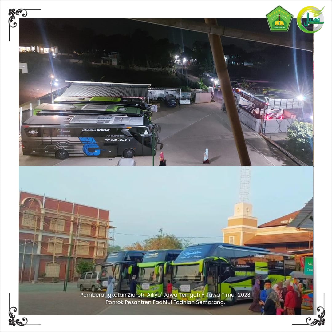 Breaking News! Bertawasul Kepada Auliya' Tanah Jawa, Santri PPFF Berangkatkan 14 Bus Ziarah Auliya' Jateng-Jatim