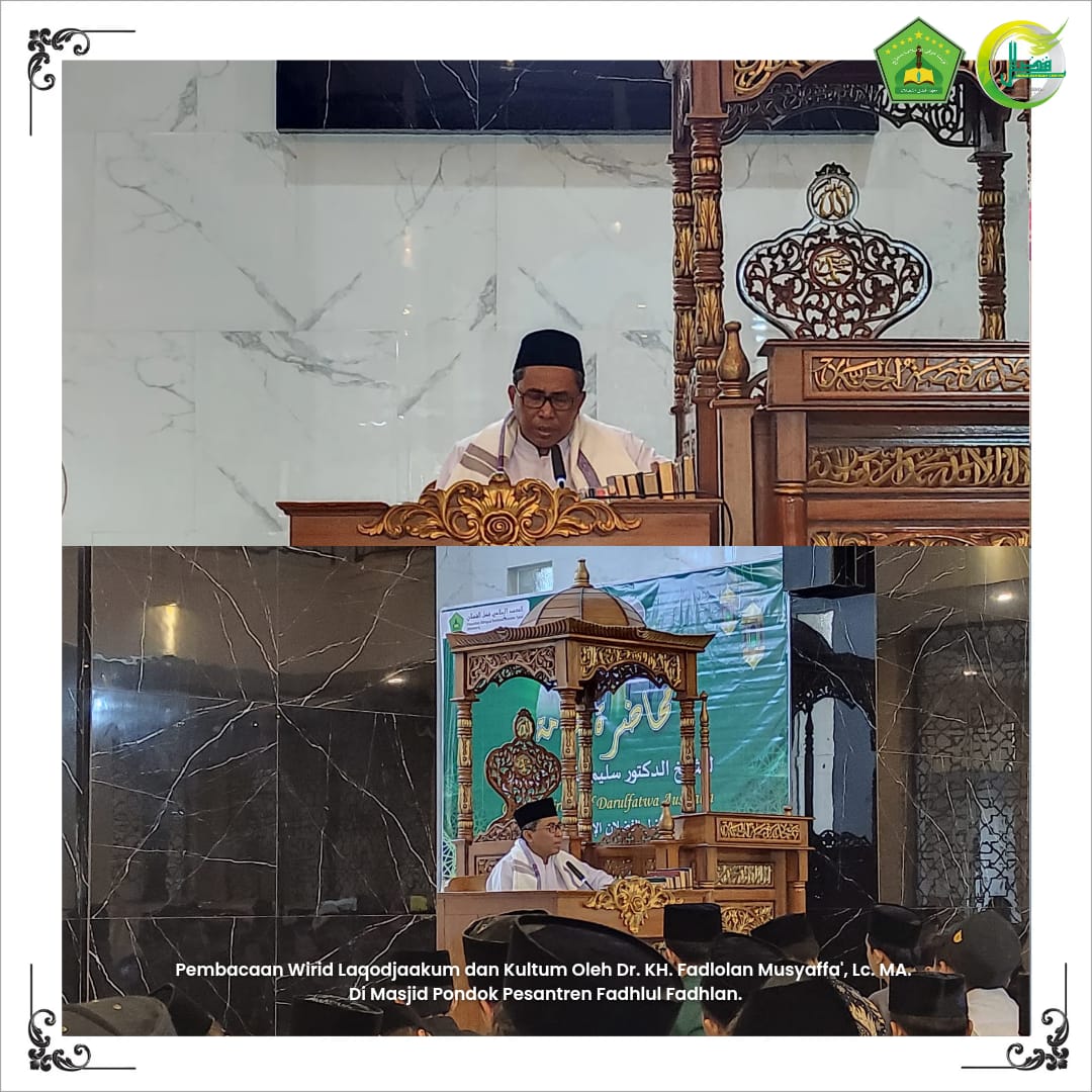 Ikhtiar Berdoa Tolak Bala', di Pondok Pesantren Fadhlul Fadhlan Melakukan Tradisi Rebo Wekasan