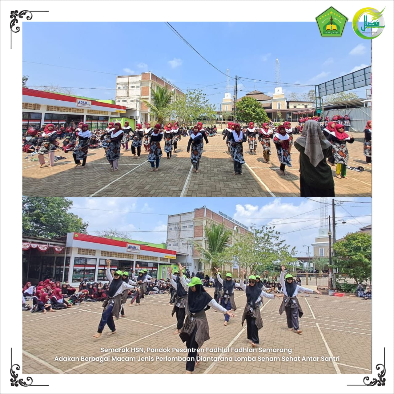 Semarak HSN, Pondok Pesantren Fadhlul Fadhlan Semarang Adakan Berbagai Macam Jenis Perlombaan