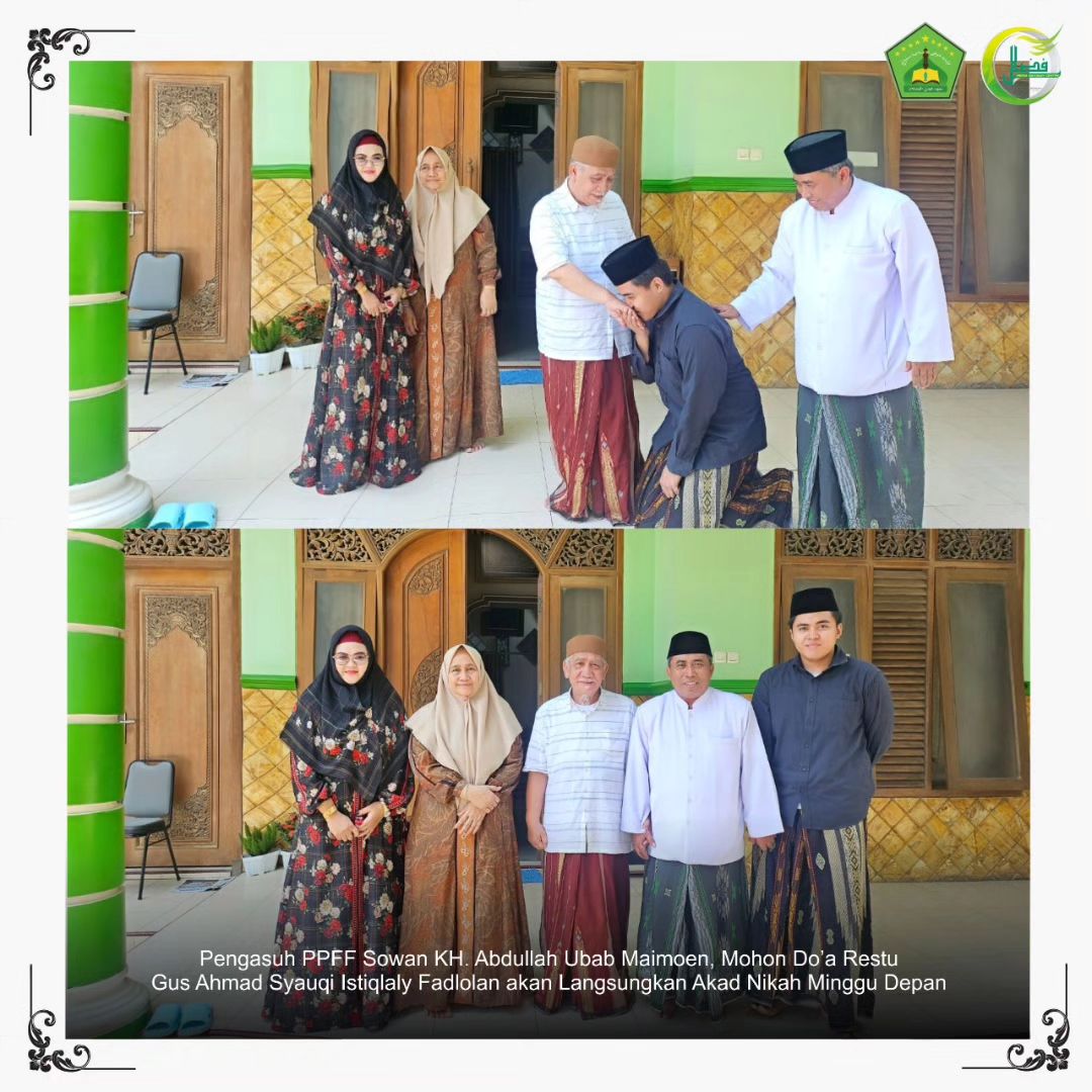 Pengasuh PPFF Sowan KH. Abdullah Ubab Maimun, Mohon Doa Restu Gus Ahmad Syauqi Istiqlaly Fadlolan Akan Langsungkan Akad Nikah Minggu Depan
