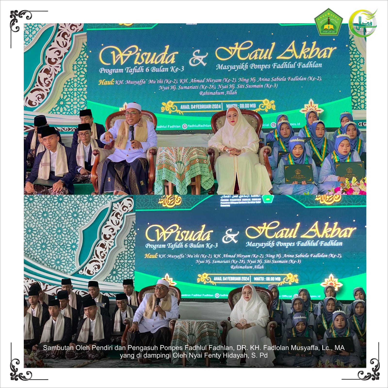 Sukses Terapkan Program Unggulan Tahfidh Qur’an 6 Bulan 30 Juz, PPFF Gelar Wisuda Tahfidz Angkatan Ke-3
